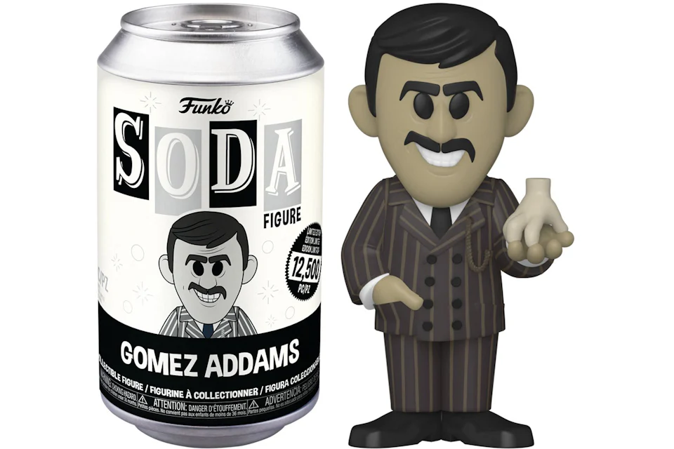 Funko Soda Addams Family Gomez Addams Open Can Chase Figure