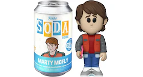 Funko Soda Back to the Future Marty McFly Open Can Common Figure