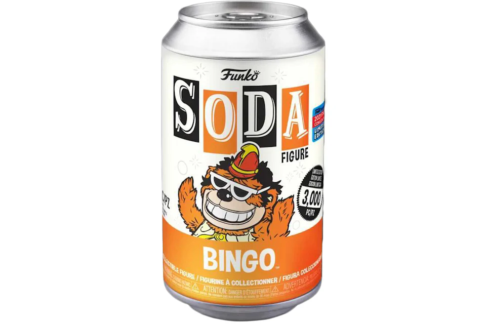 Funko Soda Bingo 2021 Fall Convention Exclusive Figure Sealed Can