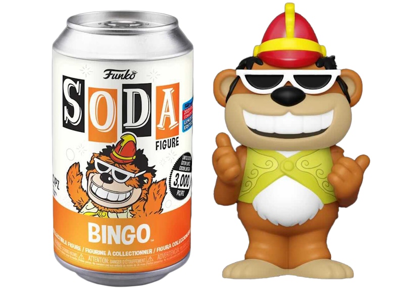 Funko Soda Bingo 2021 Fall Convention Exclusive Open Can Figure FW21