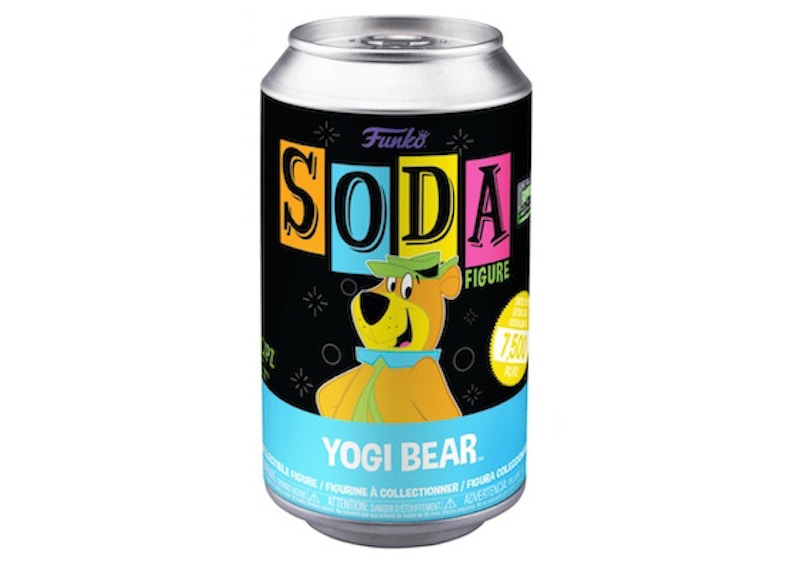 Funko Soda Blacklight Yogi Bear 2022 Funkon HQ 5 Year Anniversary