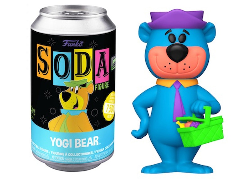 Funko Soda Blacklight Yogi Bear 2022 Funkon HQ 5 Year Anniversary