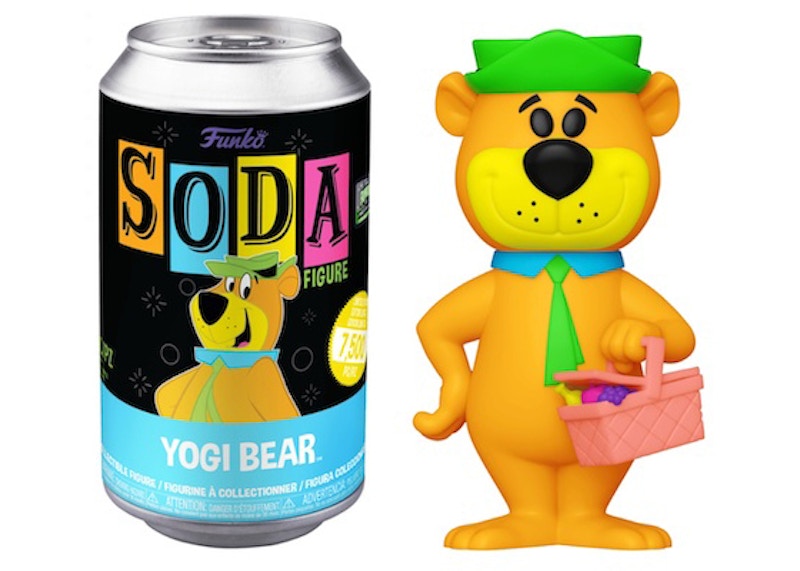 Funko Soda Blacklight Yogi Bear 2022 Funkon HQ 5 Year Anniversary