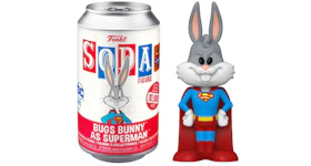 Funko Soda Bugs Bunny as Superman WonderCon 2023 Exclusive Open Can Figure