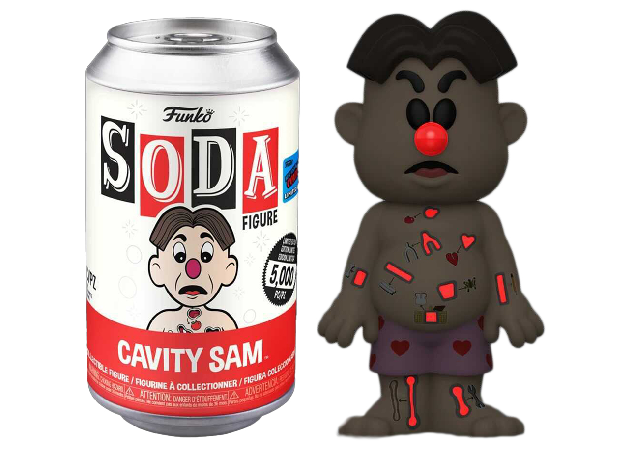 Funko Soda Cavity Sam 2021 NYCC Exclusive Open Can Chase Figure
