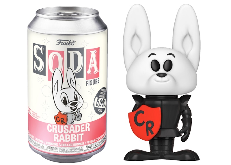 Funko Soda Crusader Rabbit Opened Can Chase Figure