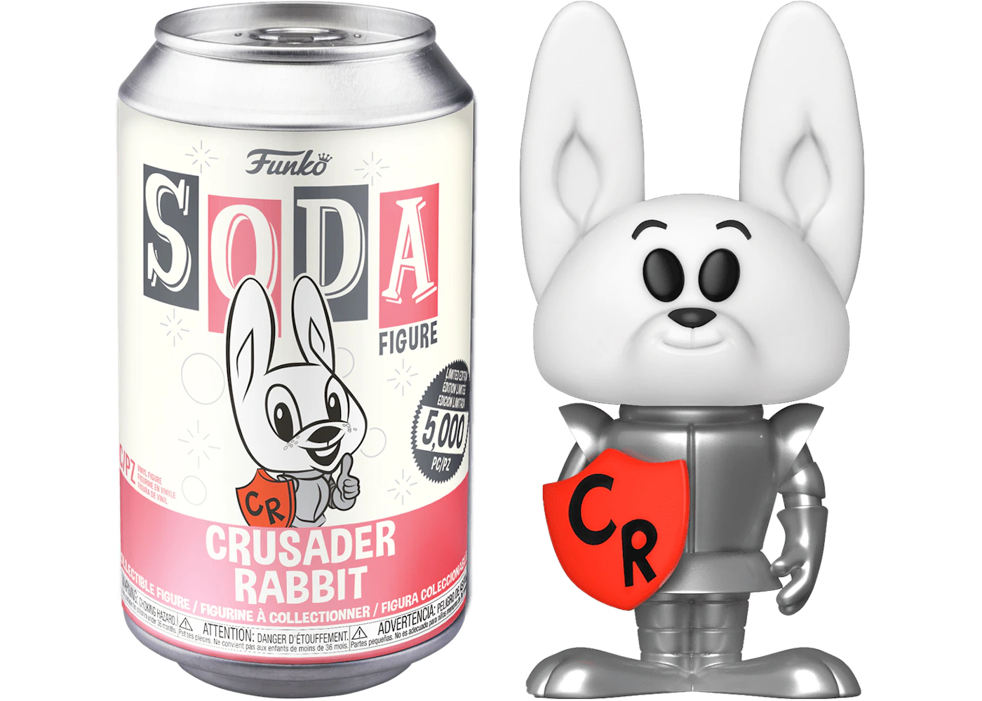 Funko Soda Crusader Rabbit Opened Can Common Figure - US