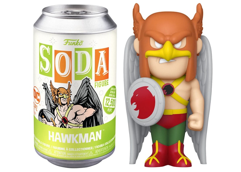 Funko Soda DC Comics Hawkman Open Can Figure