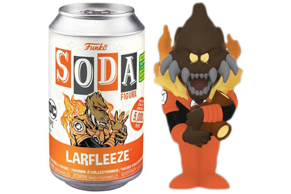 Funko Soda DC Comics Larfleeze 2022 Summer Convention Exclusive Open Can Chase Figure
