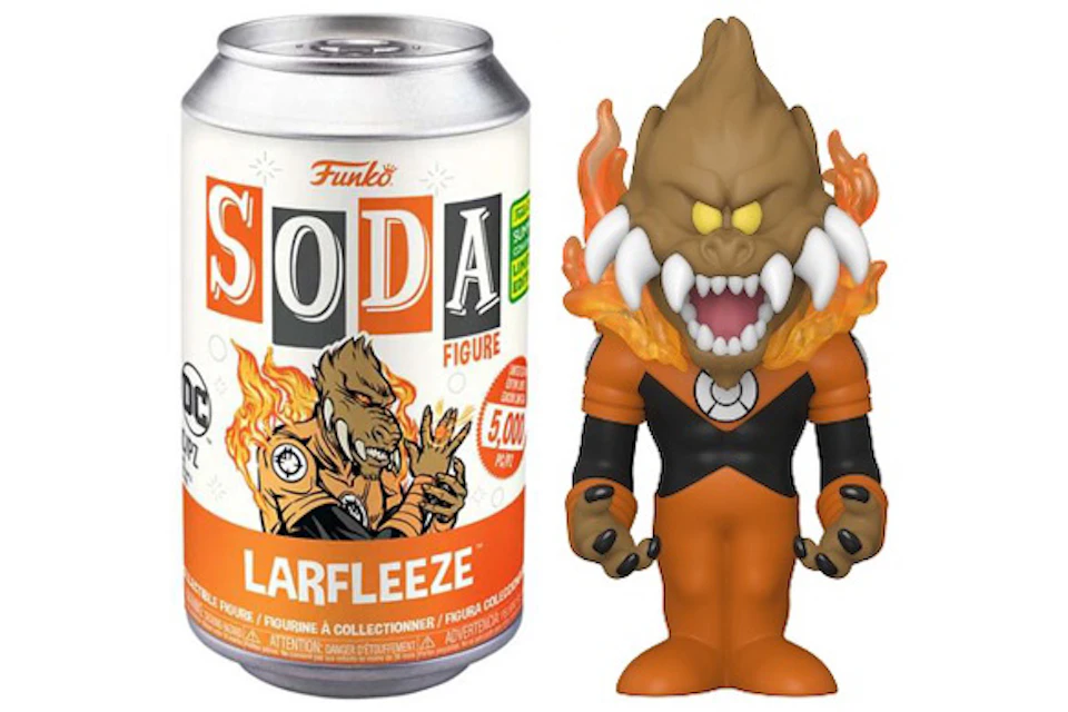 Funko Soda DC Comics Larfleeze 2022 Summer Convention Exclusive Open Can Figure