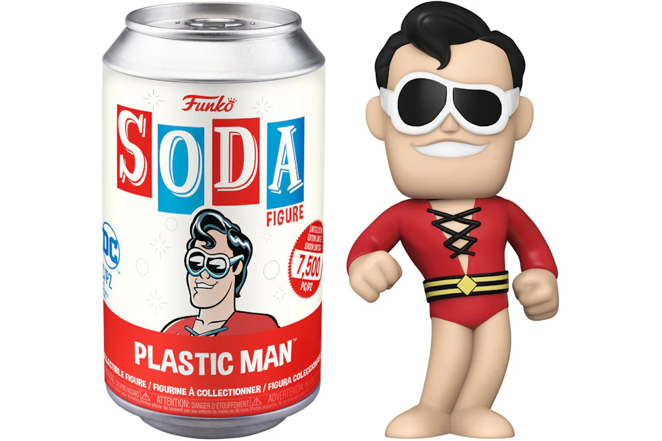 Funko Soda DC Comics Plastic Man Open Can Figure