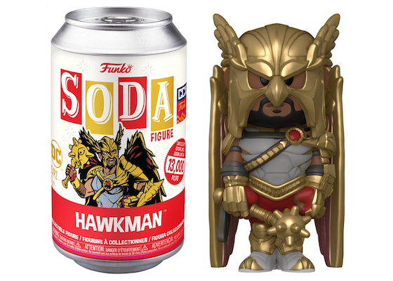 Funko Soda DC Hawkman 2022 CCXP Exclusive Open Can Common Figure - US