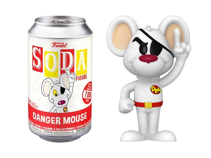 Funko Soda Danger Mouse Opened Can Common Figure - US