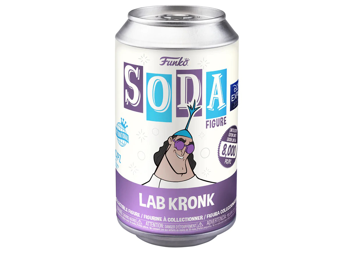 Funko Soda Disney Emperor's New Groove Lab Kronk 2022 D23 Expo