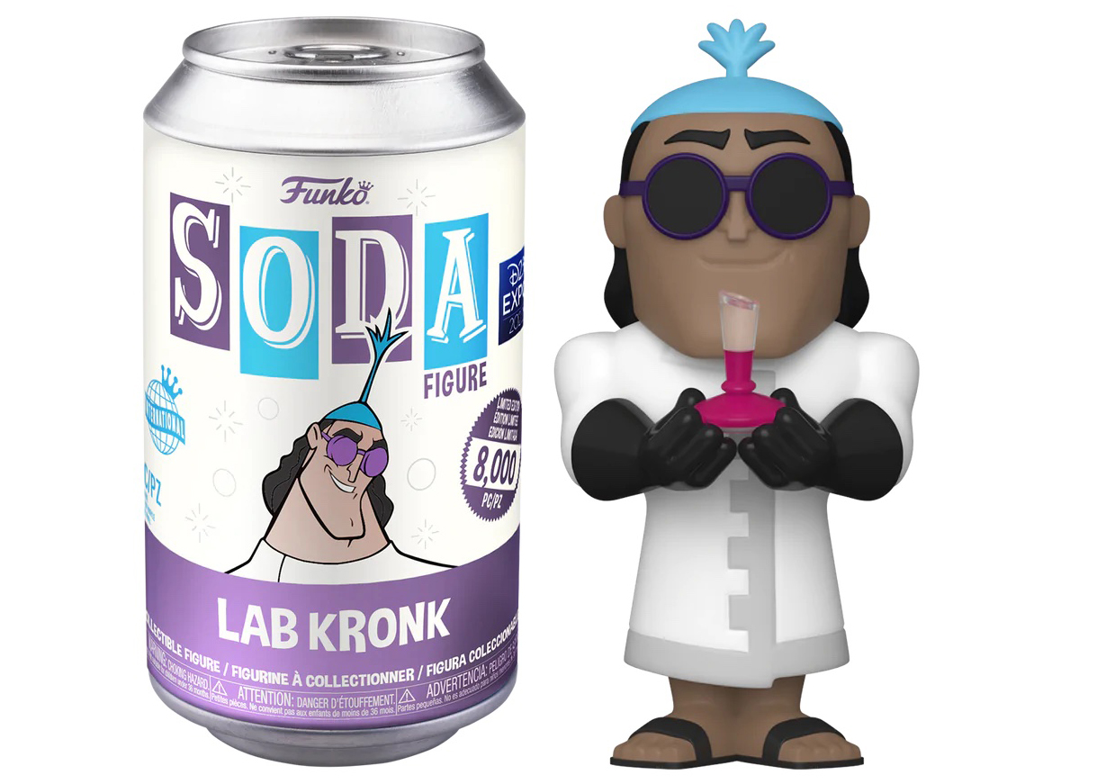 Funko Soda Disney Emperor's New Groove Lab Kronk 2022 D23 Expo