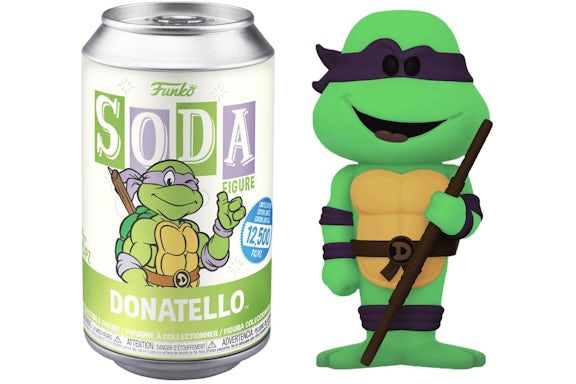Funko Soda TMNT Donatello Opened Can Chase Figure