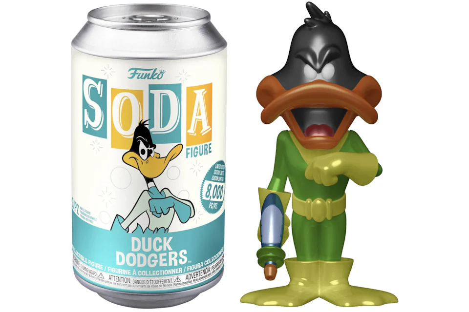 Funko Soda Duck Dodgers Opened Can Chase Figure