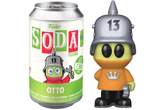 Funko Soda Fantastik Plastik Otto 2022 Summer Convention Exclusive Open Can Orange Chase Figure