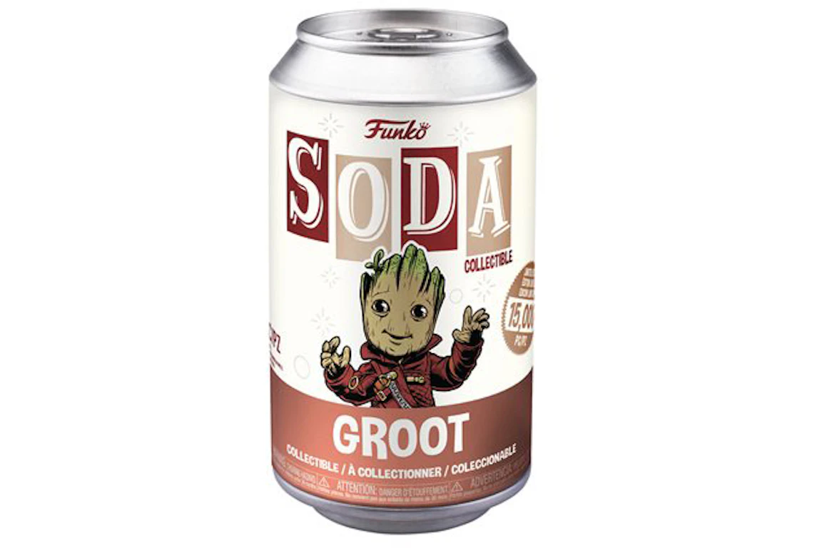 Funko Soda Guardians Of The Galaxy Vol. 2 Little Groot Figure Sealed Can