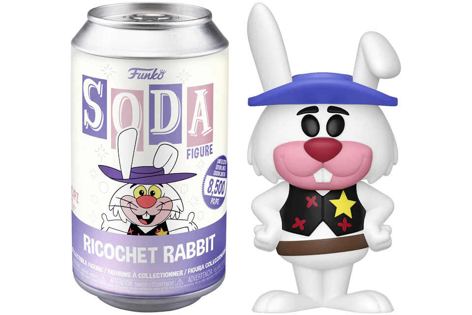 Funko Soda Hanna-Barbera Ricochet Rabbit Open Can Figure