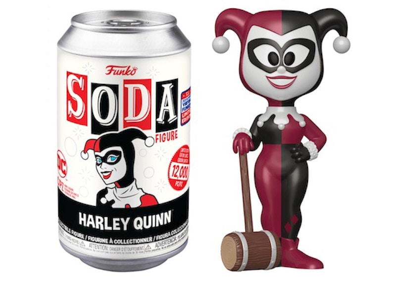 harley quinn funko soda chase