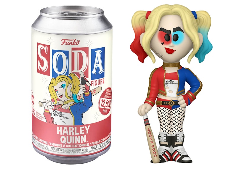 funko harley quinn soda