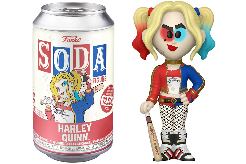 Funko Soda DC Harley Quinn Opened Can Common Figure