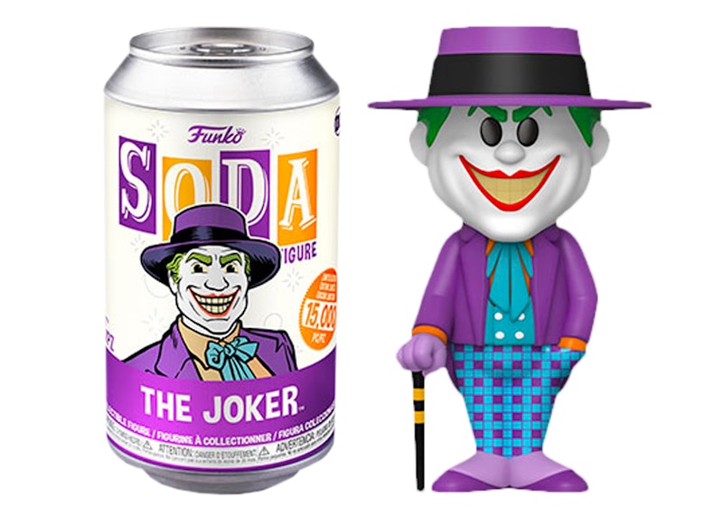 Funko Soda DC Comics Joker (1989) Opened Can Common Figure US