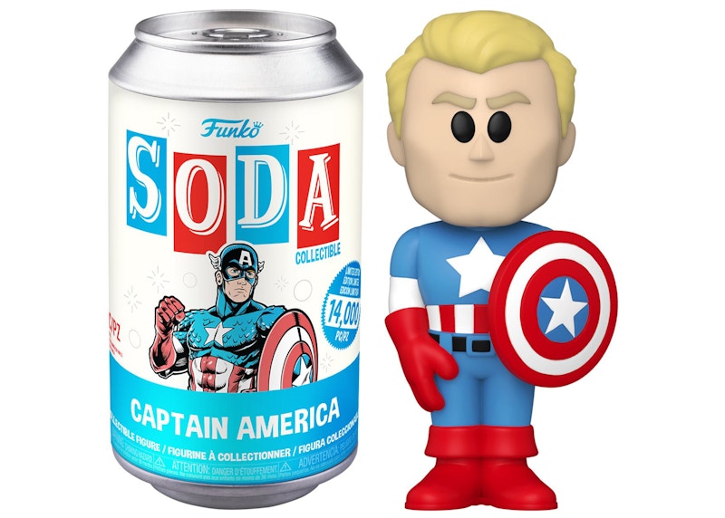 funko soda captain america