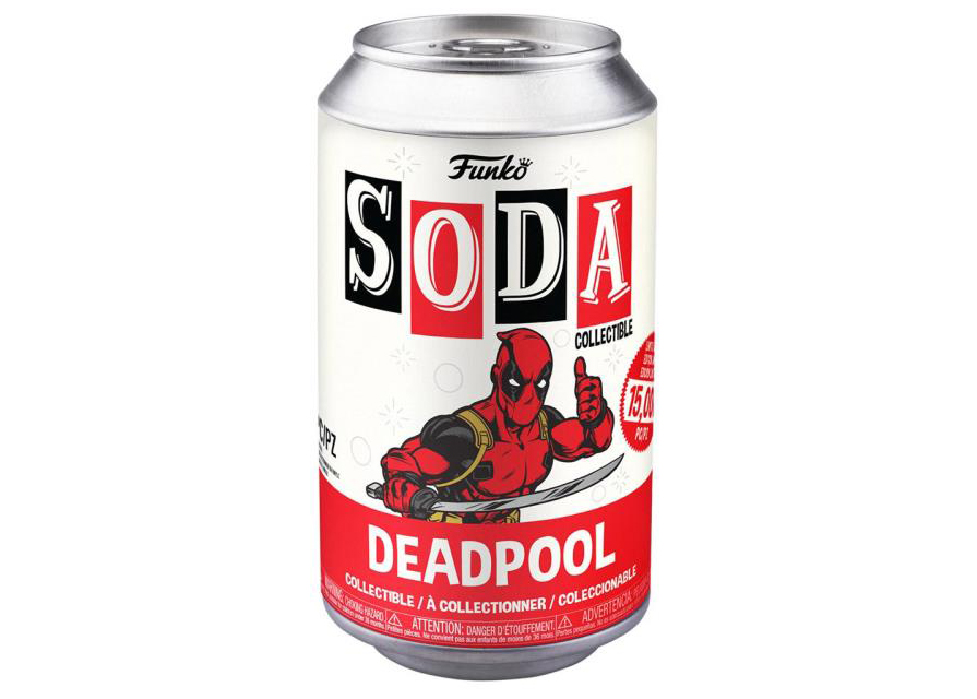 Deadpool Marvel Funko Vinyl SODA Sealed Brand New