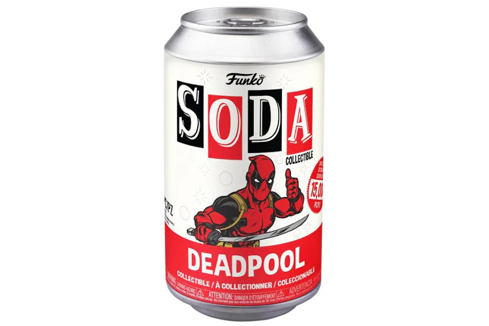 Funko Soda Marvel Deadpool Sealed Can Figure
