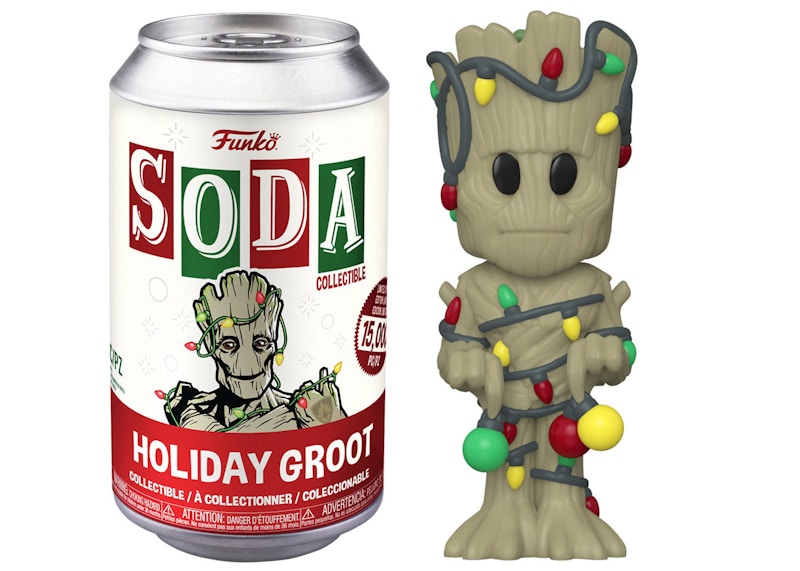 Funko Soda Marvel Holiday Groot Open Can Common Figure