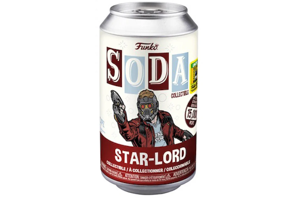 Funko Soda Marvel Star-Lord 2022 SDCC Exclusive Figure Sealed Can