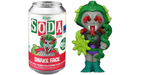 Funko Soda Masters Of The Universe Snake Face 2021 NYCC Exclusive Open Can Figure