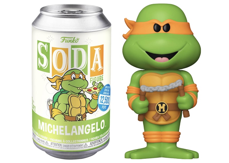 michelangelo funko soda