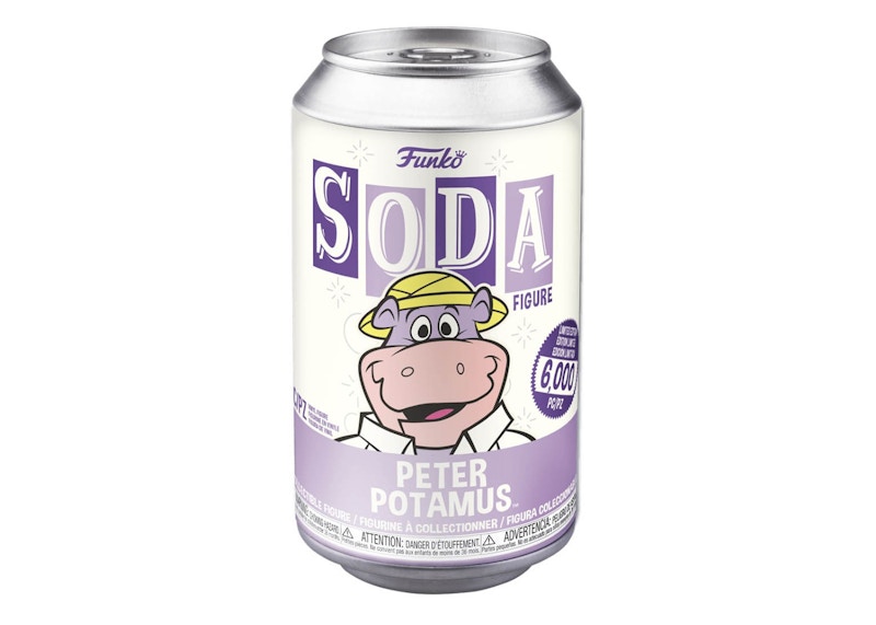 Funko Soda Hanna Barbera Peter Potamus Figure Sealed Can
