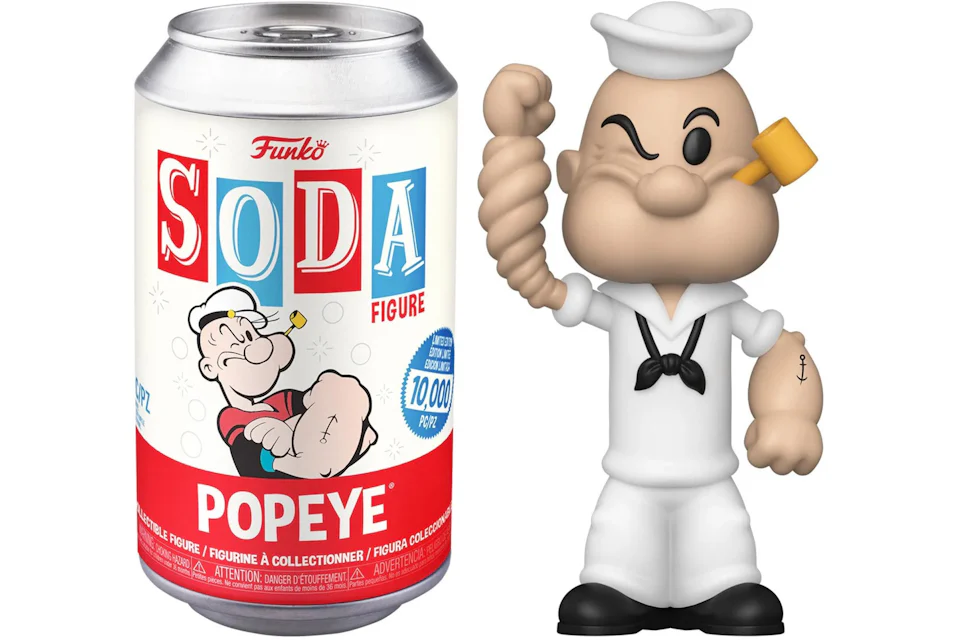 Funko Soda Popeye Open Can Chase Figure
