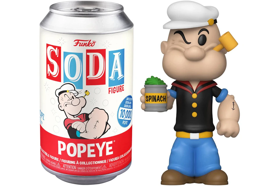 Funko Soda Popeye Open Can Figure