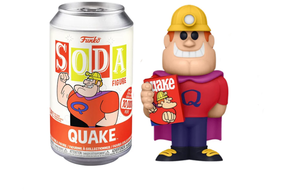 Funko Soda Quake Opened Can Chase Figure