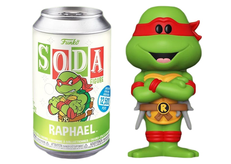 Funko Soda TMNT Raphael Opened Can 