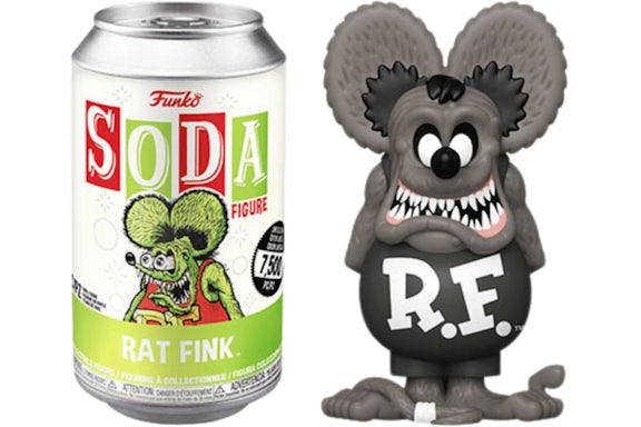 Funko Soda Rat Fink Opened Can Chase Figure