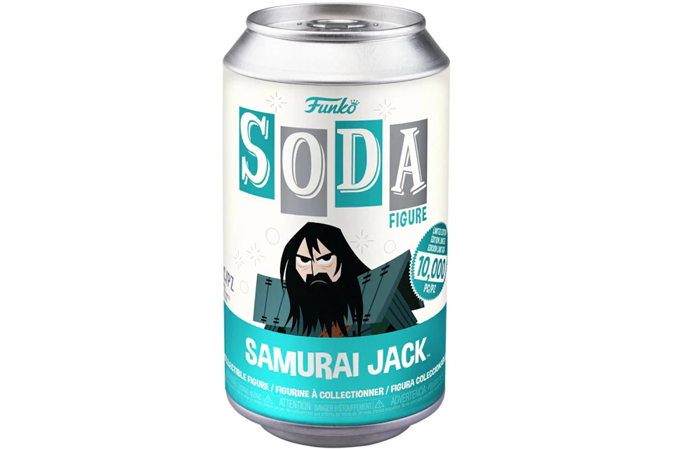 Funko Soda Samurai Jack (Armored Jack) Figure Sealed Can