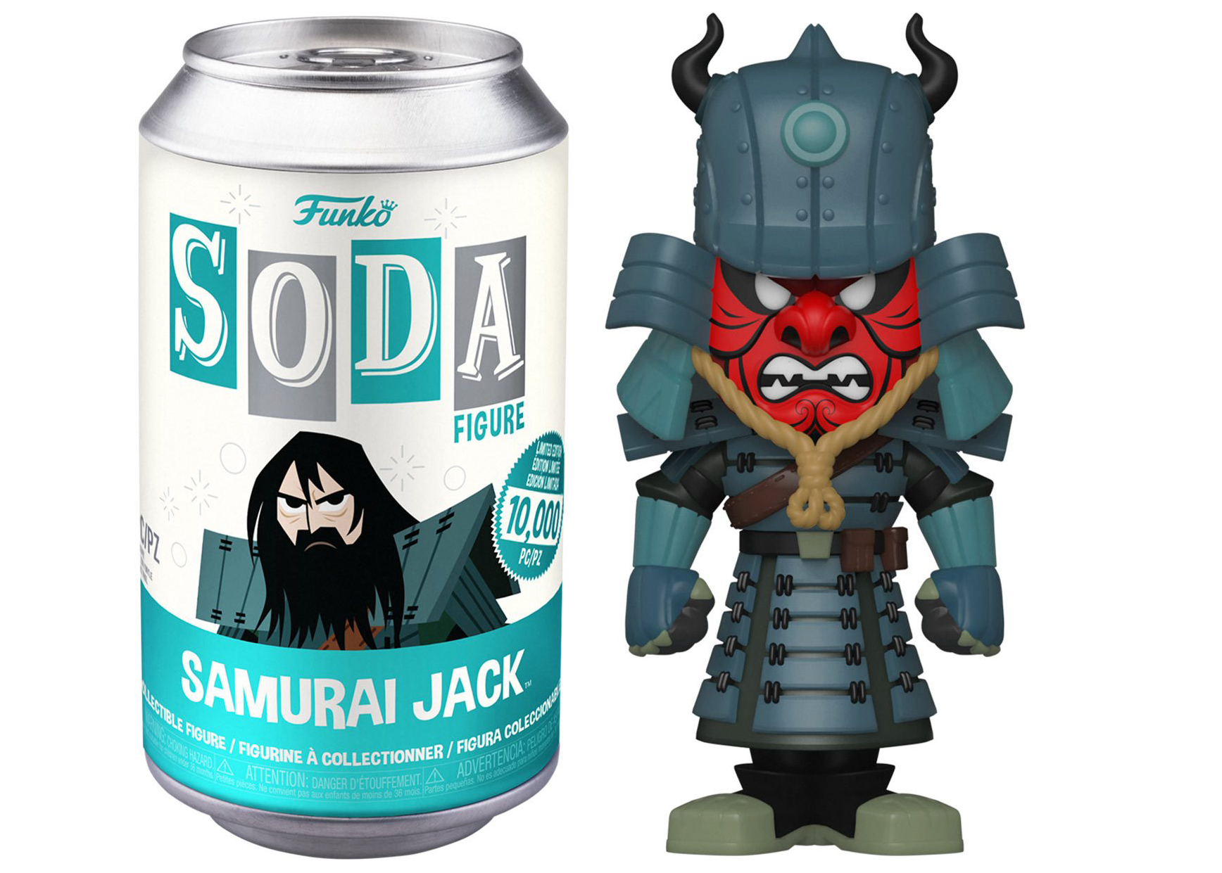 Funko Soda Samurai Jack (Armored Jack) Open Can Chase Figure - US