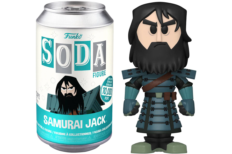 Funko Soda Samurai Jack (Armored Jack) Open Can Figure