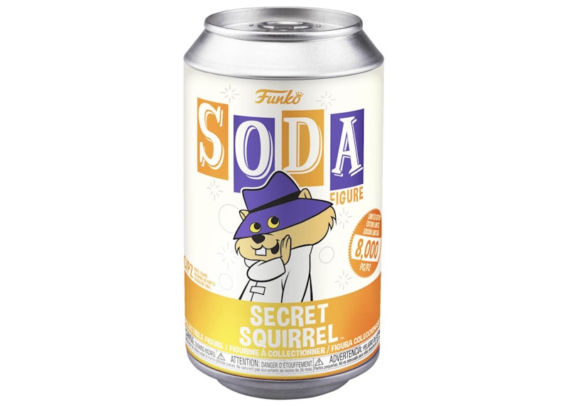 secret squirrel funko soda