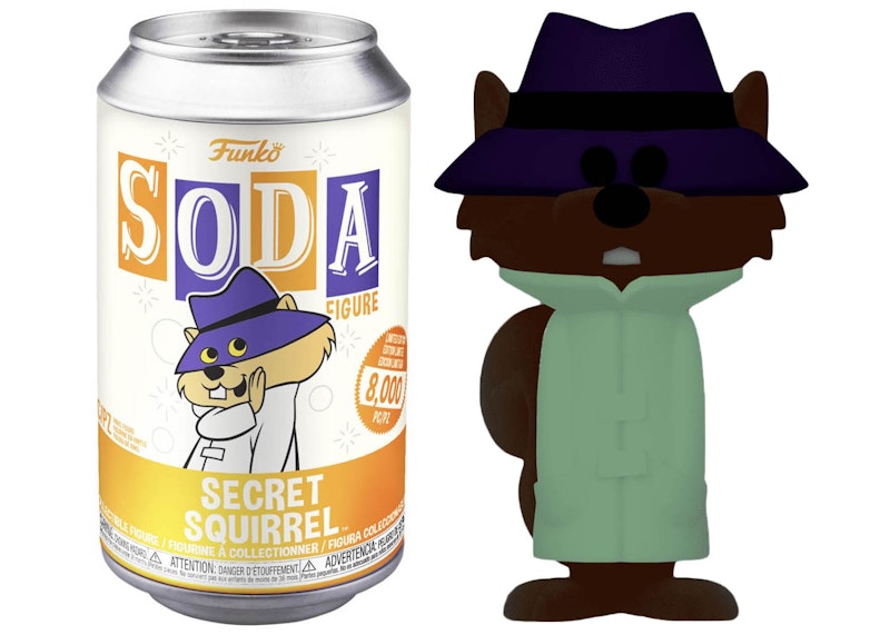 secret squirrel funko soda