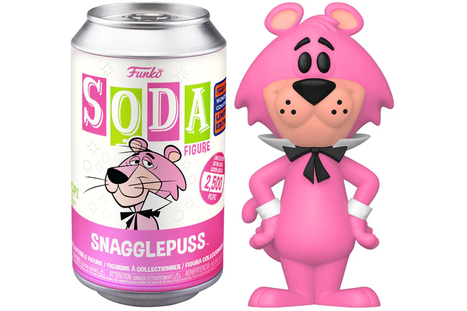 Funko Soda Snagglepuss 2023 Wondrous Convention Exclusive Open Can Figure