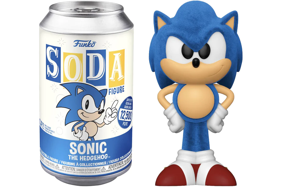 Funko Soda Sonic the Hedgehog Opened Can Chase Figure