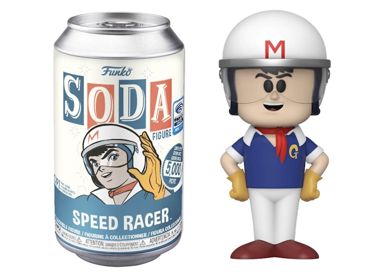 Funko Soda Speed Racer WonderCon Exclusive Opened Can Common Figure