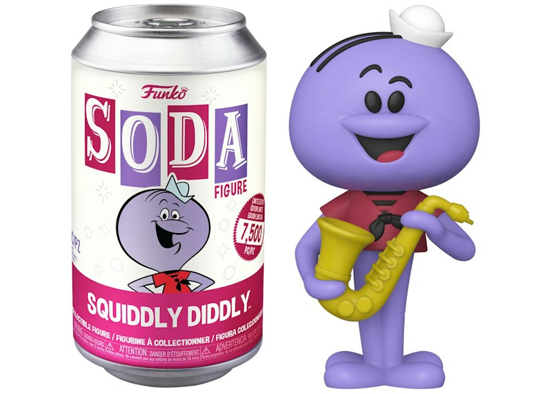 Funko Soda Squiddly Diddly Open Can Chase Figure